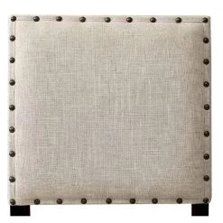 48 in. H Sania II Rustic in Ivory Linen Cream Wooden Bar Chair (Set of 2) by Benjara -Cheap Benjara Store cream benjara bar stools bm131233 4f 1000