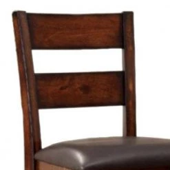 Dickinson II Cottage Dark Cherry Counter Height Chair (Set of 2) by Benjara 12 Dickinson II Cottage Dark Cherry Counter Height Chair (Set of 2) by Benjara -Cheap Benjara Store dark cherry benjara bar stools bm131200 1f 1000