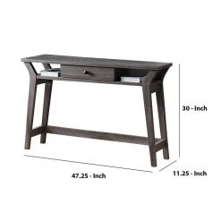 12 in. Rectangular Dark Gray 1 Drawer Writing Desk by Benjara 10 12 in. Rectangular Dark Gray 1 Drawer Writing Desk by Benjara -Cheap Benjara Store dark gray benjara writing desks bm179620 44 1000