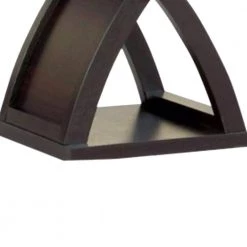 Arkley 19.75 in. W Dark Walnut Contemporary Style End Table by Benjara -Cheap Benjara Store dark walnut benjara end side tables bm122992 1f 1000