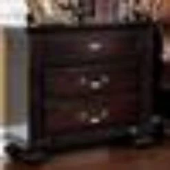 Syracuse Traditional Style Beautiful Dark Walnut Wooden Nightstand by Benjara 5 Syracuse Traditional Style Beautiful Dark Walnut Wooden Nightstand by Benjara -Cheap Benjara Store dark walnut benjara nightstands bm137844 31 1000