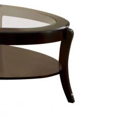 49 in. Espresso Large Oval Glass Coffee Table with Shelf by Benjara 12 49 in. Espresso Large Oval Glass Coffee Table with Shelf by Benjara -Cheap Benjara Store espresso benjara coffee tables bm123254 fa 1000