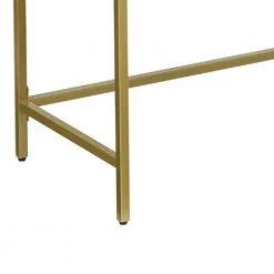 39.4 in. Gold Tempered Glass Shelves Rectangular Metal Frame Sofa Console Table by Benjara 10 39.4 in. Gold Tempered Glass Shelves Rectangular Metal Frame Sofa Console Table by Benjara -Cheap Benjara Store gold benjara console tables bm274786 4f 1000