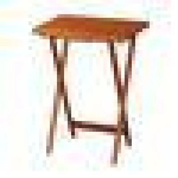 Charming 5-piece Golden Brown Tray Table Set by Benjara 2 Charming 5-piece Golden Brown Tray Table Set by Benjara - Image 2