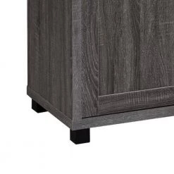 Gray Wooden Accent Cabinet with 2-Doors with Grain Details by Benjara 11 Gray Wooden Accent Cabinet with 2-Doors with Grain Details by Benjara -Cheap Benjara Store gray benjara accent cabinets bm245888 1f 1000