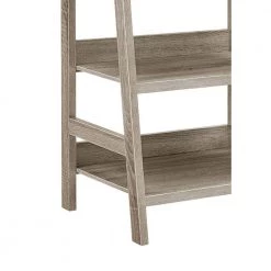 60 in. Height Transitional Style Gray with 5-Shelves Wooden Ladder Bookcase by Benjara 9 60 in. Height Transitional Style Gray with 5-Shelves Wooden Ladder Bookcase by Benjara -Cheap Benjara Store gray benjara bookcases bookshelves bm144092 1f 1000