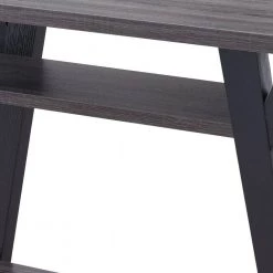 42 in. Gray Rectangle Wooden Console Table with 2 Bottom Shelves by Benjara 10 42 in. Gray Rectangle Wooden Console Table with 2 Bottom Shelves by Benjara -Cheap Benjara Store gray benjara console tables bm246862 c3 1000