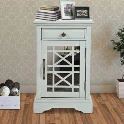 25 in. Gray Wooden Chair side Table with Hidden Power Charger by Benjara -Cheap Benjara Store gray benjara end side tables bm184059 31 1000