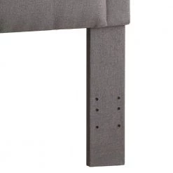 62 in. Gray Fabric Upholstered Full Queen Headboard with Button Tufting by Benjara 9 62 in. Gray Fabric Upholstered Full Queen Headboard with Button Tufting by Benjara -Cheap Benjara Store gray benjara headboards bm144126 1f 1000