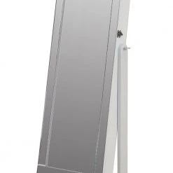 Beautiful Gray Jewelry Cheval Mirror with Interior Storage (15 in. L x 20.75 in. W x 57 in. H) by Benjara 8 Beautiful Gray Jewelry Cheval Mirror with Interior Storage (15 in. L x 20.75 in. W x 57 in. H) by Benjara -Cheap Benjara Store gray benjara jewelry armoires bm160113 4f 1000