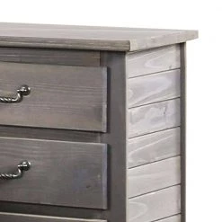 3-Drawer Gray Night Stand with Weathered Exterior (30 in. x 30 in. x 20 in.) by Benjara 10 3-Drawer Gray Night Stand with Weathered Exterior (30 in. x 30 in. x 20 in.) by Benjara -Cheap Benjara Store gray benjara nightstands bm252436 4f 1000
