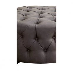 Contemporary Gray Slouchy Wooden Ottoman by Benjara 11 Contemporary Gray Slouchy Wooden Ottoman by Benjara -Cheap Benjara Store gray benjara ottomans bm172775 4f 1000