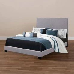 Explicitly Crisp Gray Upholstered California King Bed by Benjara 15 Explicitly Crisp Gray Upholstered California King Bed by Benjara -Cheap Benjara Store gray benjara platform beds bm172151 31 1000