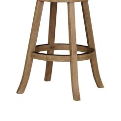 43.5 in. Ivory Rubberwood Swivel Barstool with Slatted Back by Benjara 11 43.5 in. Ivory Rubberwood Swivel Barstool with Slatted Back by Benjara -Cheap Benjara Store ivory benjara bar stools bm274280 1f 1000
