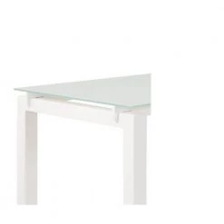 61 in. L-Shaped Metal Writing Desks with Frosted Glass Top by Benjara -Cheap Benjara Store metal l shape desk benjara writing desks bm190070 c3 1000