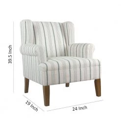 Multi-Color with Wing Back Fabric Upholstered Wooden Accent Chair by Benjara 13 Multi-Color with Wing Back Fabric Upholstered Wooden Accent Chair by Benjara -Cheap Benjara Store multi color benjara accent chairs bm194021 44 1000