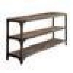 Cheap Benjara Store -Cheap Benjara Store oak brown and antique silver benjara console tables bm154234 e1 1000