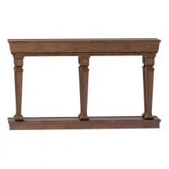Garrison 72 in. Oak Brown Standard Rectangle Wood Console Table with Drawers by Benjara -Cheap Benjara Store oak brown benjara console tables bm154265 c3 1000