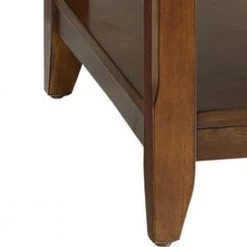 Smart Looking Walnut Brown Wooden Side Table by Benjara -Cheap Benjara Store walnut benjara end side tables bm157301 c3 1000