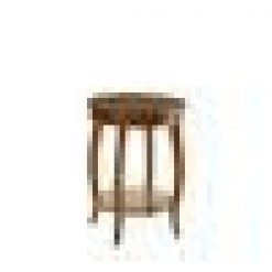 Alysa 24 in. Height Walnut Wooden End Table by Benjara -Cheap Benjara Store walnut brown benjara end side tables bm154575 31 1000