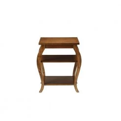 Walnut End Table by Benjara -Cheap Benjara Store walnut brown benjara end side tables bm154583 31 1000