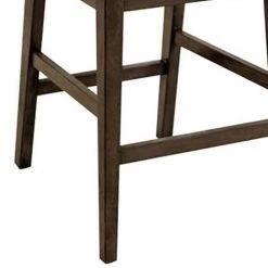 Eris II Transitional Gray Counter Height Chair with Fabric (Set of 2) by Benjara 10 Eris II Transitional Gray Counter Height Chair with Fabric (Set of 2) by Benjara -Cheap Benjara Store weathered gray benjara dining chairs bm131210 1f 1000