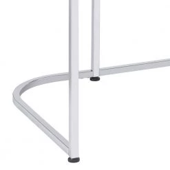 47.25 in. W Rectangular White and Chrome Wooden Writing Desk with 1-Drawer and 2-Compartments by Benjara 14 47.25 in. W Rectangular White and Chrome Wooden Writing Desk with 1-Drawer and 2-Compartments by Benjara -Cheap Benjara Store white and chrome benjara writing desks bm242022 1f 1000