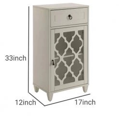 33 in. H White Wooden Accent Cabinet with 1-Drawer by Benjara 12 33 in. H White Wooden Accent Cabinet with 1-Drawer by Benjara -Cheap Benjara Store white benjara accent cabinets bm157336 44 1000