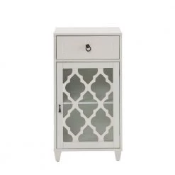 33 in. H White Wooden Accent Cabinet with 1-Drawer by Benjara 10 33 in. H White Wooden Accent Cabinet with 1-Drawer by Benjara -Cheap Benjara Store white benjara accent cabinets bm157336 c3 1000