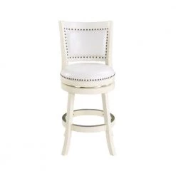 Sabi 37.5 in. White Solid Wood High Back Swivel Counter Stool With Faux Leather by Benjara 9 Sabi 37.5 in. White Solid Wood High Back Swivel Counter Stool With Faux Leather by Benjara -Cheap Benjara Store white benjara bar stools bm274350 c3 1000