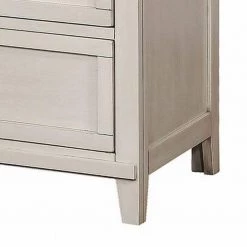 41.75 in. H x 29 in. W x 17 in. L Antique White Chest with 4-Drawers and Metal Pulls by Benjara 13 41.75 in. H x 29 in. W x 17 in. L Antique White Chest with 4-Drawers and Metal Pulls by Benjara -Cheap Benjara Store white benjara chest of drawers bm252422 1f 1000