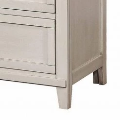 41.75 in. H x 29 in. W x 17 in. L Antique White Chest with 4-Drawers and Metal Pulls by Benjara 10 41.75 in. H x 29 in. W x 17 in. L Antique White Chest with 4-Drawers and Metal Pulls by Benjara -Cheap Benjara Store white benjara chest of drawers bm252422 77 1000