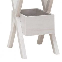 20 in. Oak White Square Wooden Side End Table with Box Shelf and Crossed Legs by Benjara 9 20 in. Oak White Square Wooden Side End Table with Box Shelf and Crossed Legs by Benjara -Cheap Benjara Store white benjara end side tables bm279742 c3 1000
