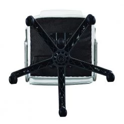 Contemporary 43 in. White Leather Executive High Back Chair by Benjara -Cheap Benjara Store white benjara executive chairs bm159125 fa 1000